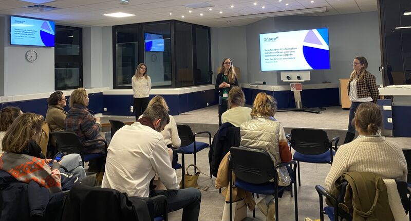Atelier APCOM avec l'INSEE Pays de la Loire