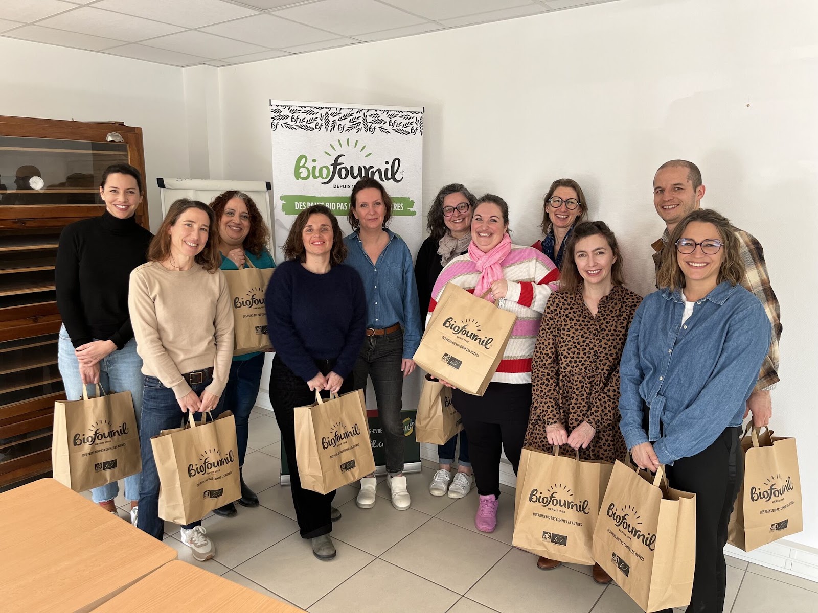 Visite de Biofournil